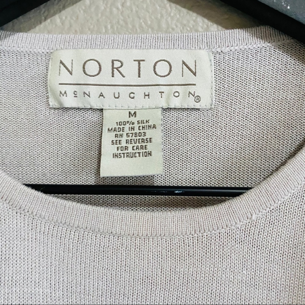 Norton McNauchton 100% silk top & camisole - Picture 6 of 7